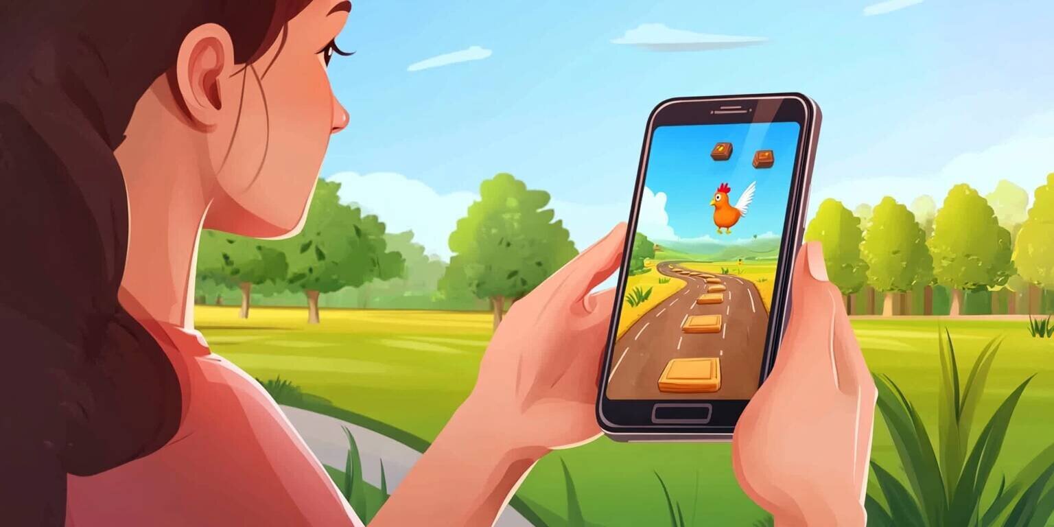 User downloading Lucky200 app for Chicken Road